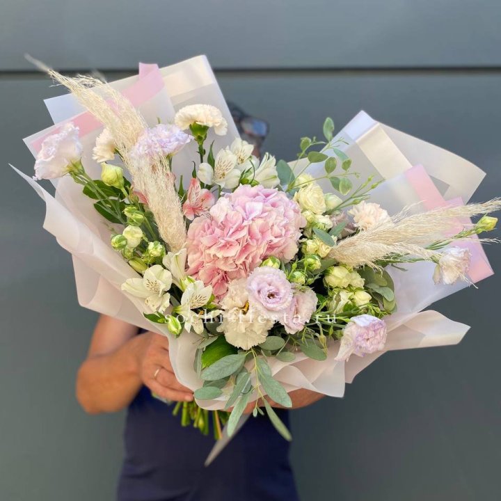 Гортензия "Пинк флоид" в Иркутске