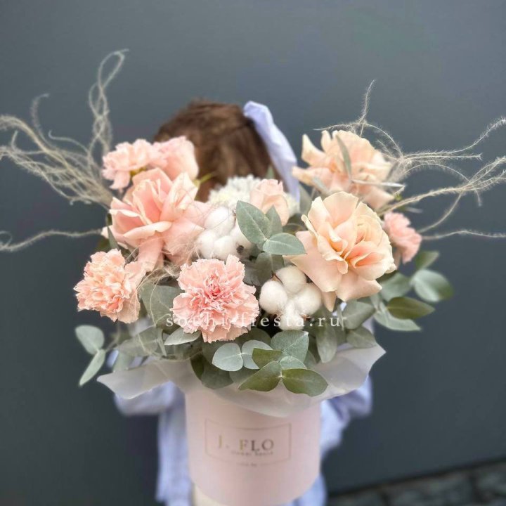 Цветочный бокс "Лесия" в Иркутске