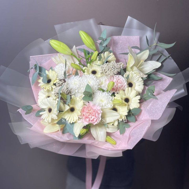Букет "Нежная савана" в Иркутске