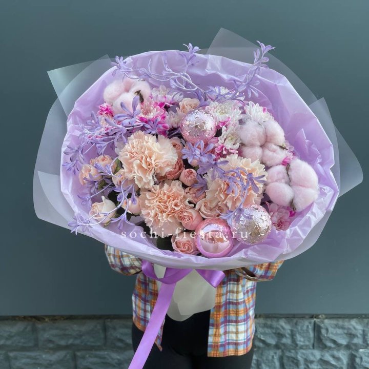 Букет "Лавандовая сказка" в Иркутске