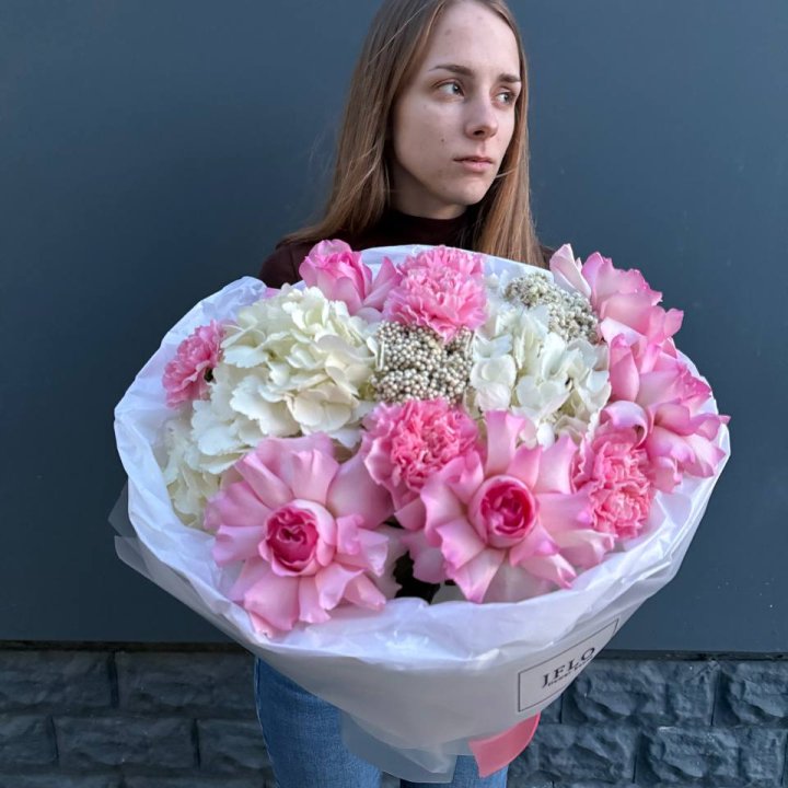 Букет "Нежное сияние" в Иркутске