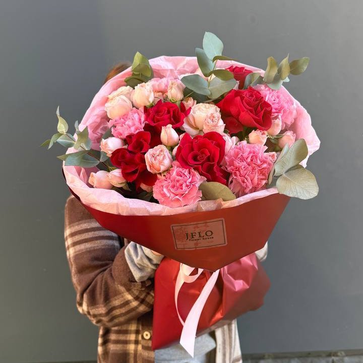 Букет "Первая любовь" в Иркутске