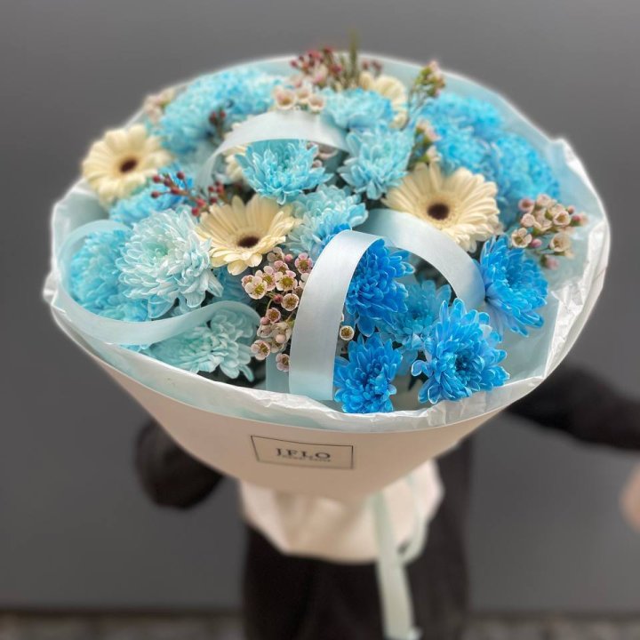 Букет "Голубые дали" в Иркутске