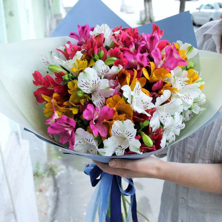 Микс альстромерий в Иркутске