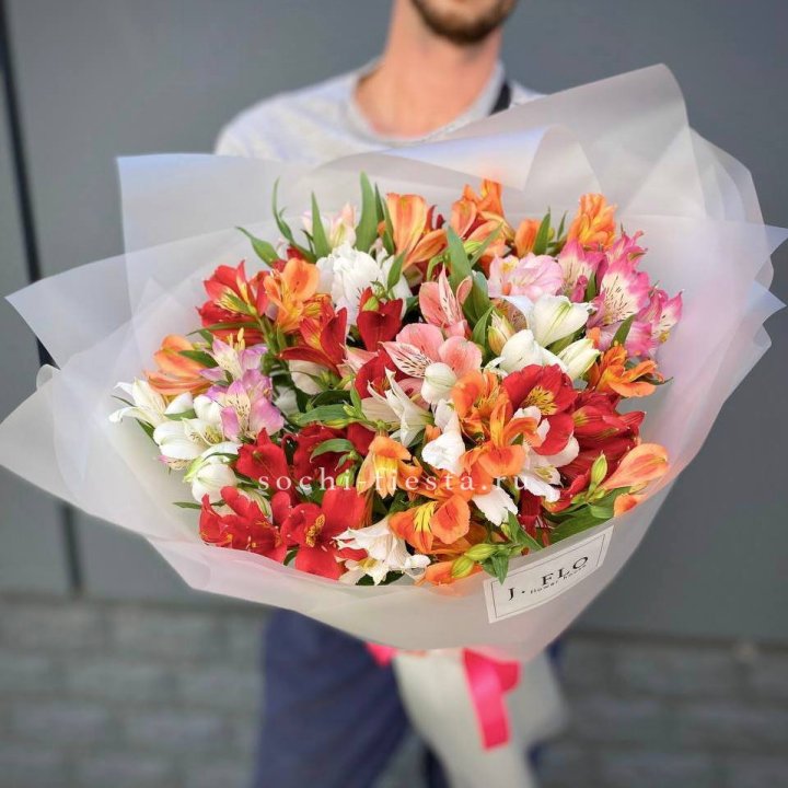 Микс альстромерий №5 в Иркутске