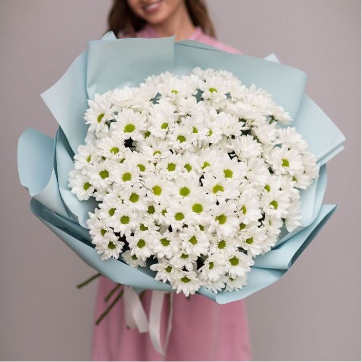  Букет хризантем "Бон-бон" в Иркутске