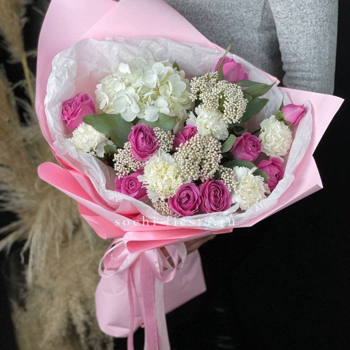 Букет с мисти бабблс №1 в Иркутске