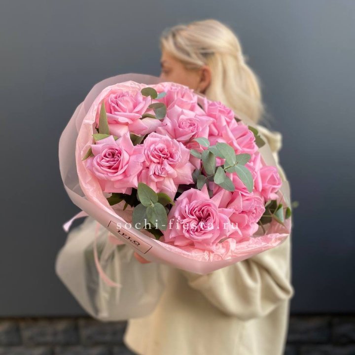 Букет роз "Минифу-2" в Иркутске