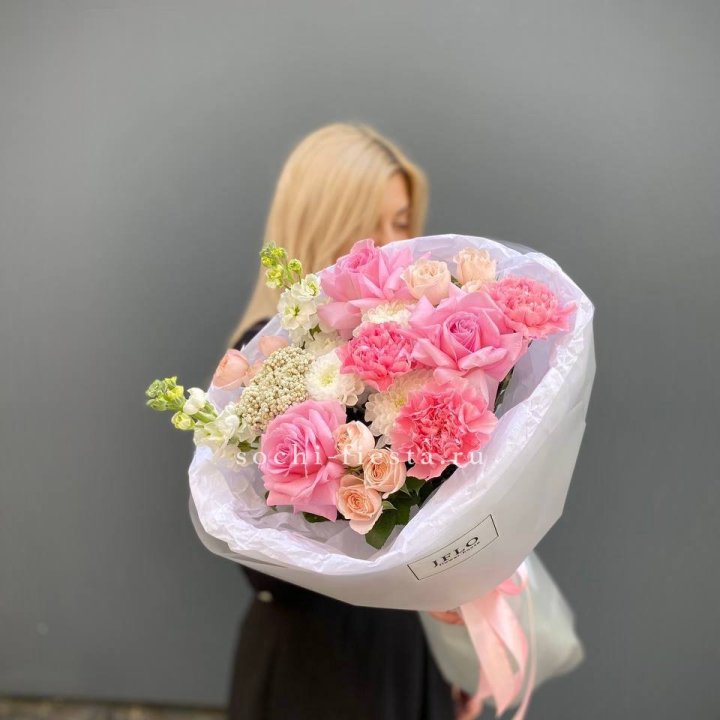 Букет "Нежный поцелуй" в Иркутске