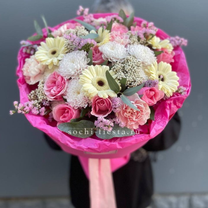 Букет "Нежное послание" в Иркутске