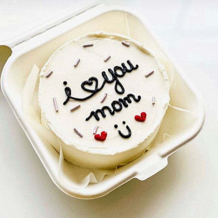 Бенто-торт "Мамочка, я люблю тебя!" в Иркутске
