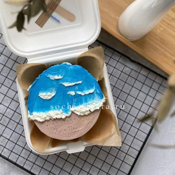 Бенто-торт "Для тебя это небо" в Иркутске