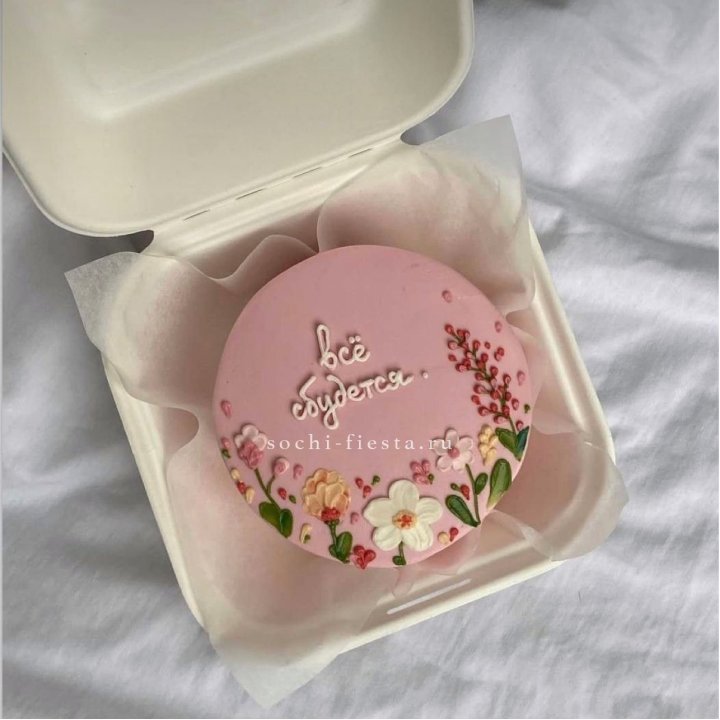 Бенто-торт "Все сбудется"  в Иркутске