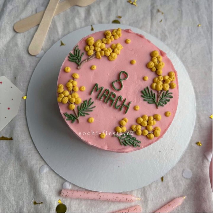 Бенто-торт "8 марта"  в Иркутске