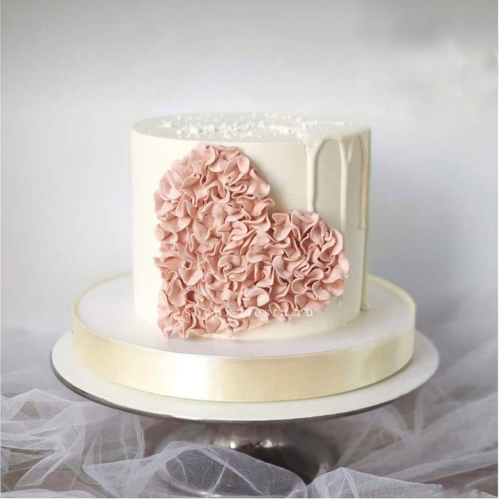 Торт "Сердце" в Иркутске