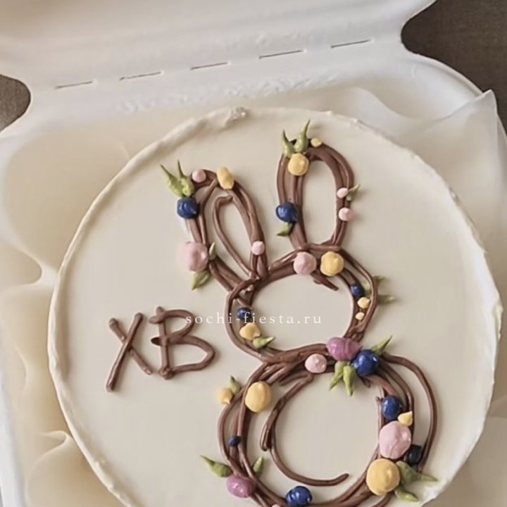 Бенто-торт ХВ зайка  в Иркутске