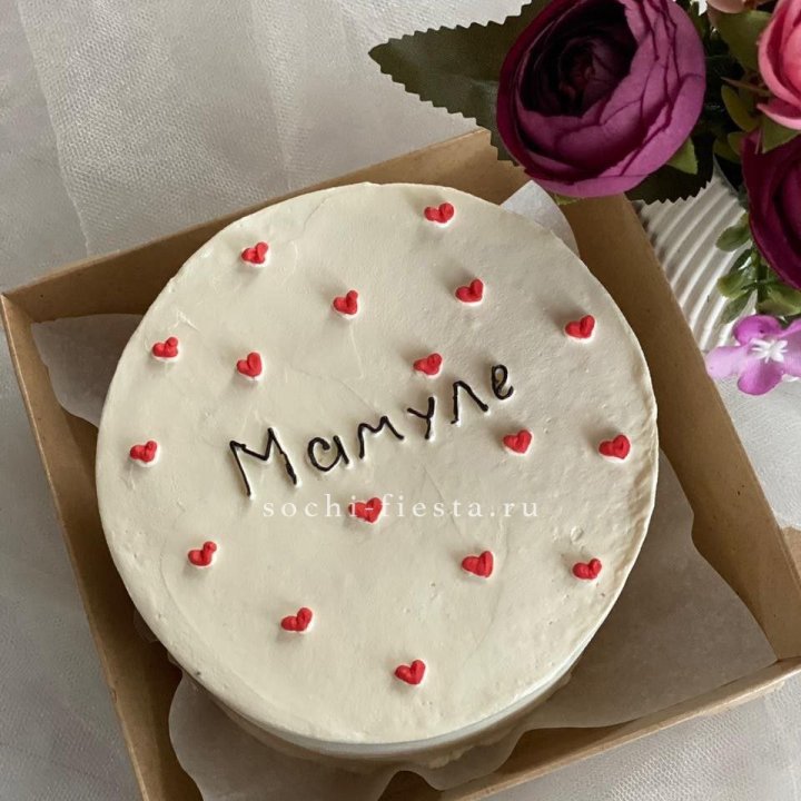 Бенто-торт "Мамуле" в Иркутске