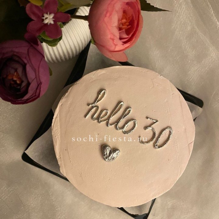 Бенто-торт "Привет" в Иркутске