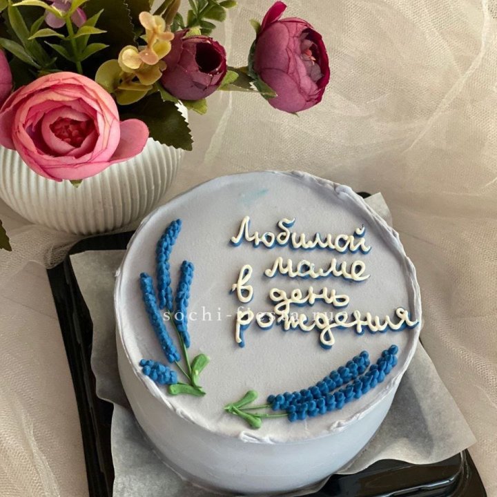 Бенто-торт "Любимой маме..." в Иркутске