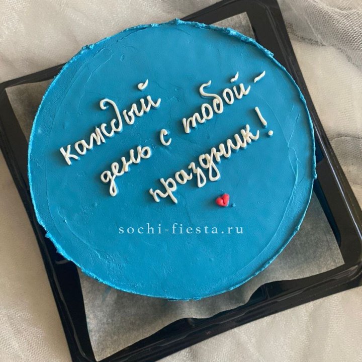 Бенто-торт "Каждый день с тобой праздник"  в Иркутске