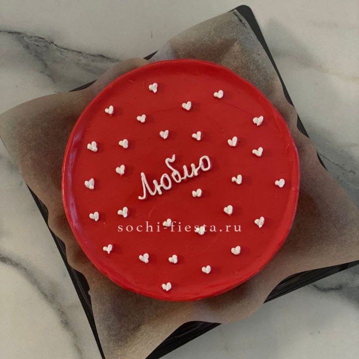 Бенто-торт "Люблю" в Иркутске