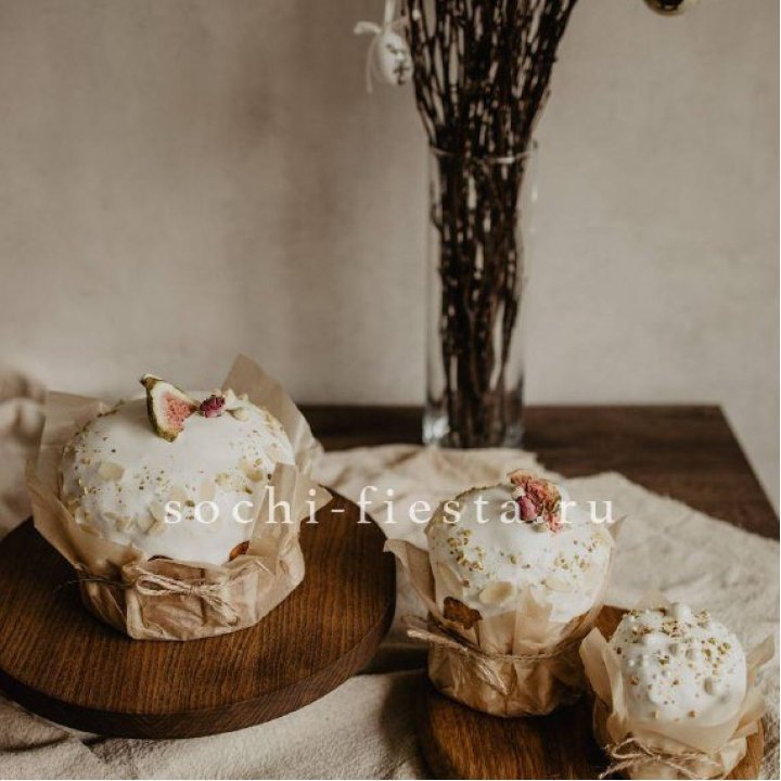 Кулич мини с изюмом в Иркутске