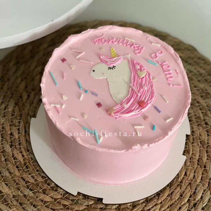 Бенто-торт "Пончику ... лет"  в Иркутске