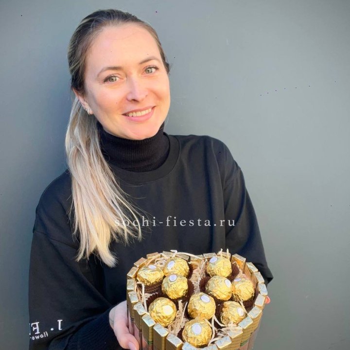 Шоколадный набор Сердце в Иркутске