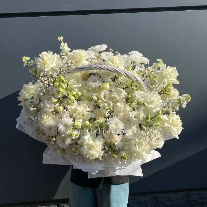 Корзина "Белоснежка" в Иркутске