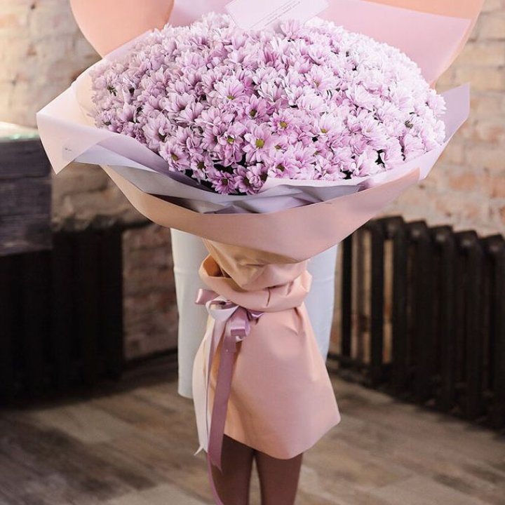 Облако хризантем №1 в Иркутске