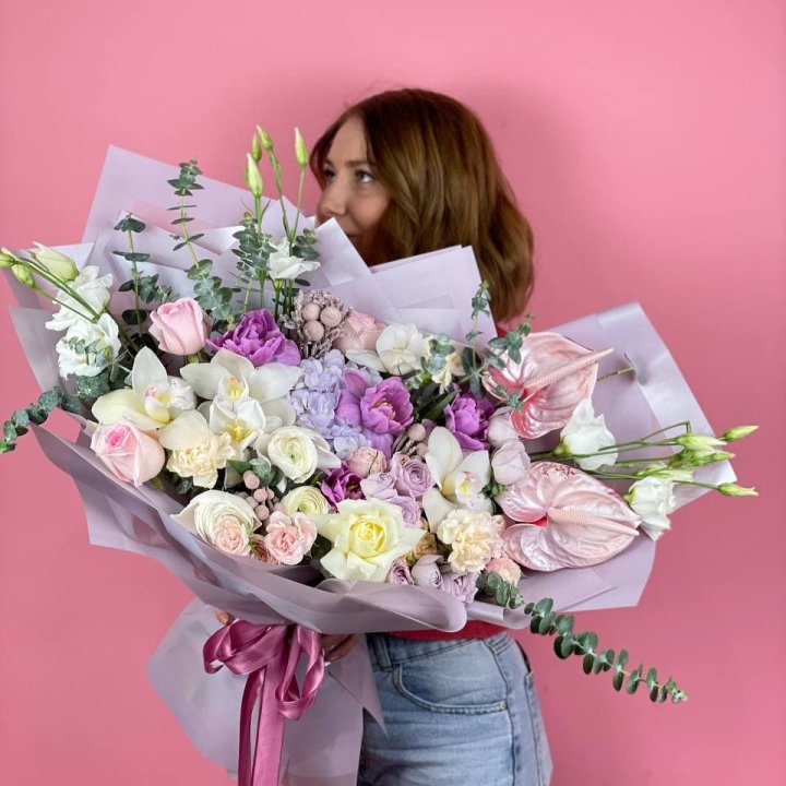 Дизайнерский букет "Вероника" в Иркутске