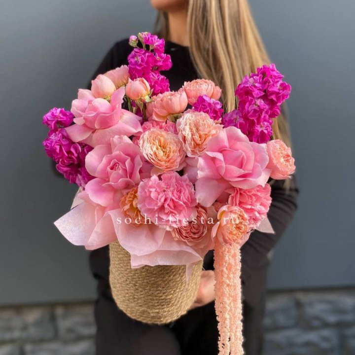 Джутовое кашпо "Климсон" в Иркутске