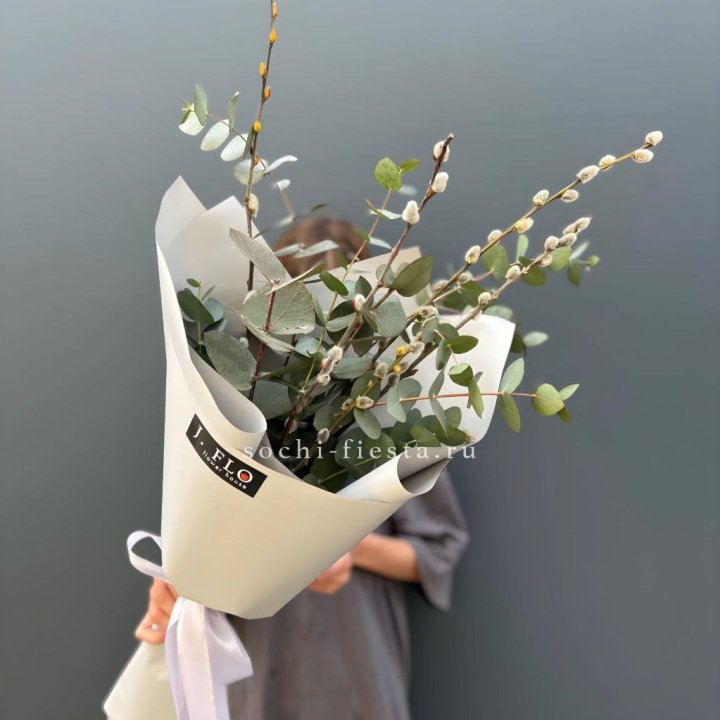 Букет Вербы и Эвкалипта в Иркутске