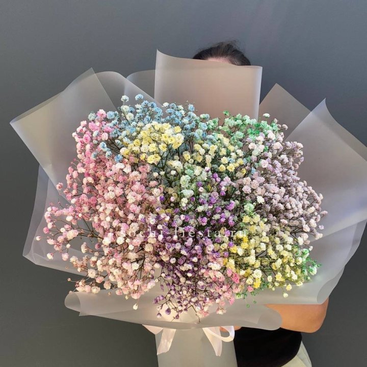 Радужные гипсофилы  в Иркутске