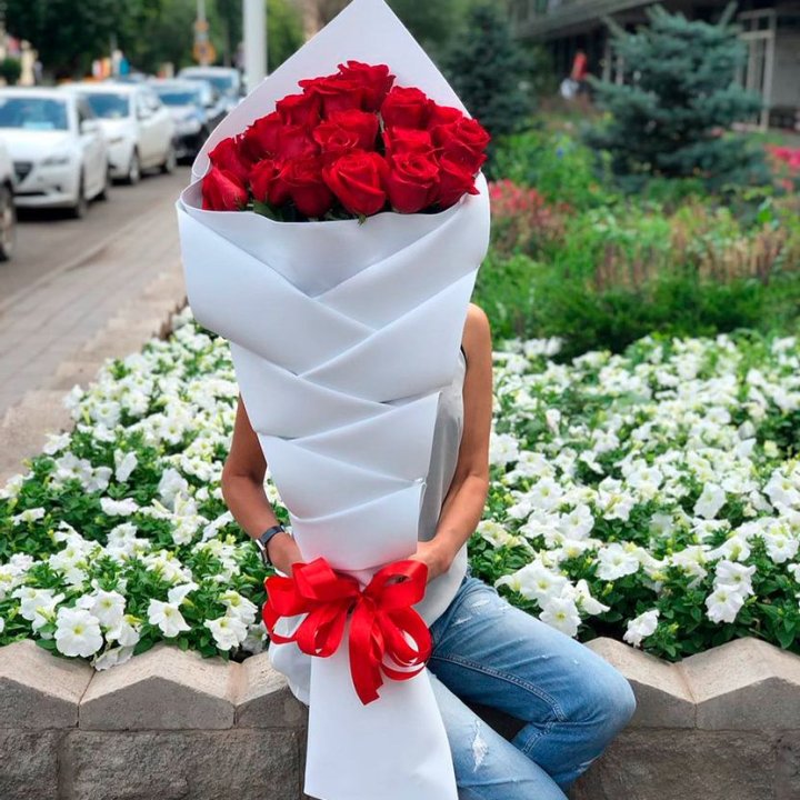 Высокие розы Кантри в Иркутске