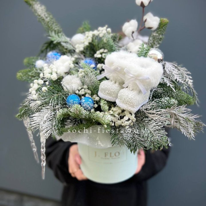 Новогодний бокс "Ботс блю" в Иркутске