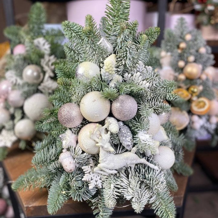 Ёлочка "Хепи крисмас" в Иркутске