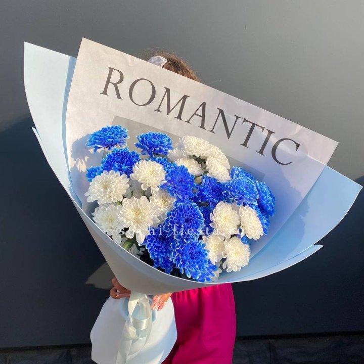 Букет кустовых хризантем  в Иркутске