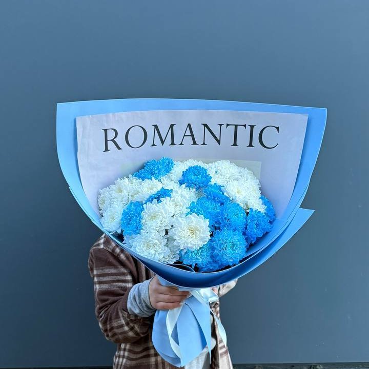 Дуо хризантем в Иркутске