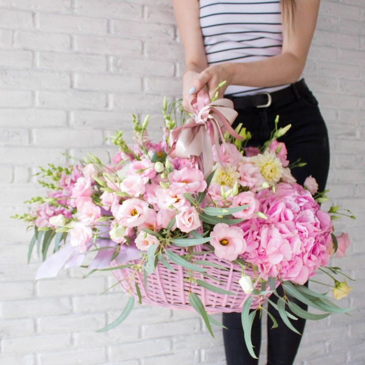 Авторская корзина №6 в Иркутске