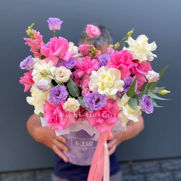 Цветочный бокс "Сиона" в Иркутске