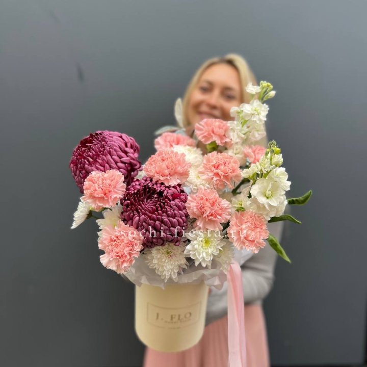 Цветочный бокс №4 в Иркутске