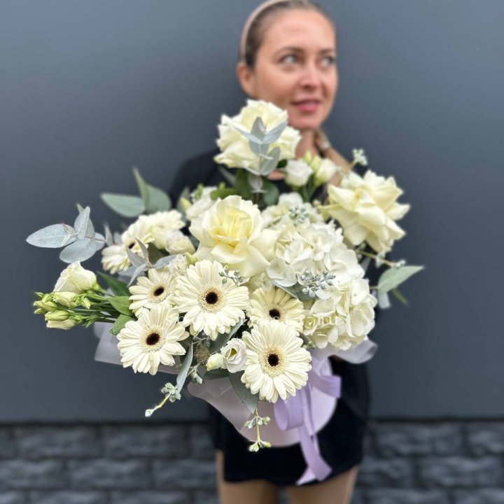 Цветочный бокс "Лавандовый сон" в Иркутске