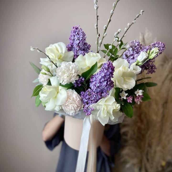 Цветочный бокс "Воскресенье" в Иркутске