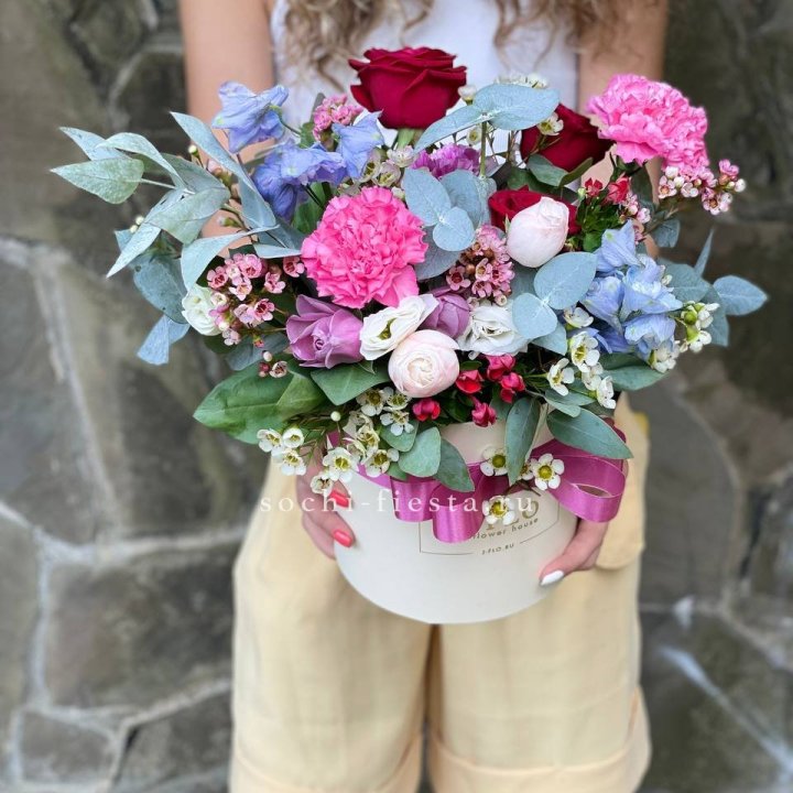 Цветочный бокс №4 в Иркутске