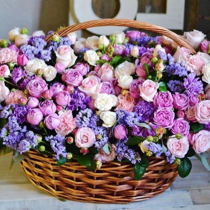 Корзина "Лаванда" в Иркутске