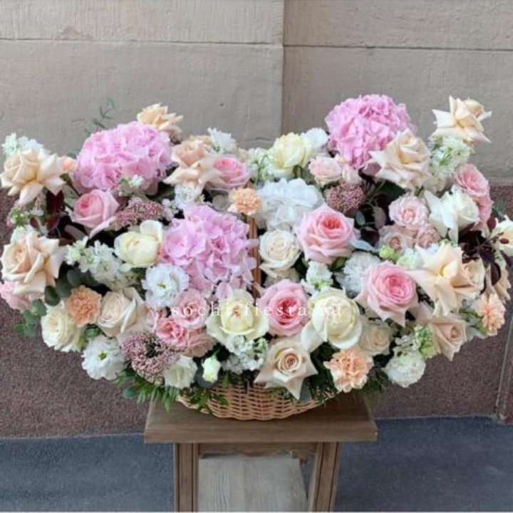 Цветочная корзина макси N2 в Иркутске