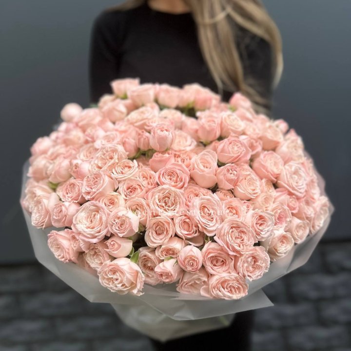 51 кустовая роза Бомбастик в Иркутске