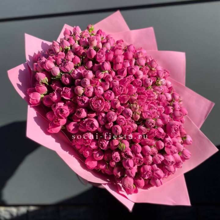 151 кустовая роза в Иркутске