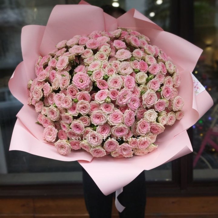 51 кустовая роза Твистер в Иркутске